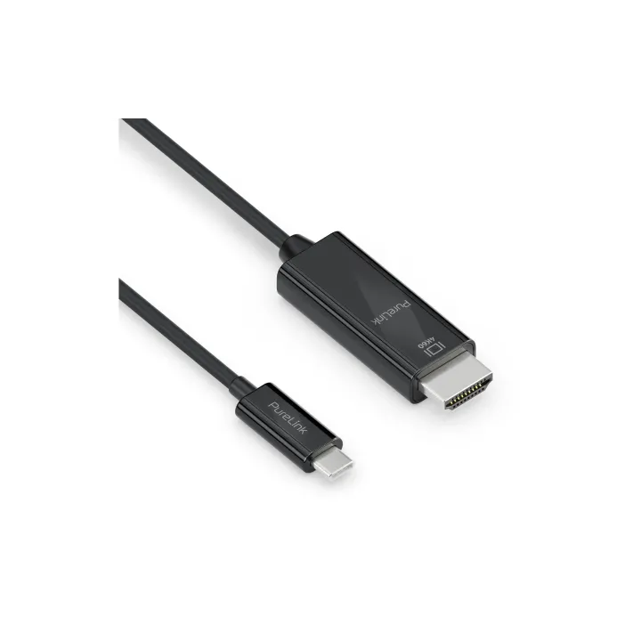 PureLink Câble IS2201-010 USB type C - HDMI, 1 m, Noir