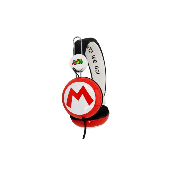 OTL Casques extra-auriculaires Super Mario Icon Dome Multicolore  Rouge