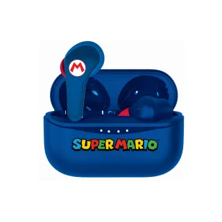 OTL Écouteurs True Wireless In-Ear Nintendo Super Mario Bleu