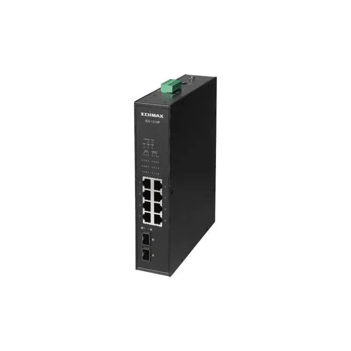 Edimax Pro Switch PoE+ sur rail IGS-1210P 10 Port