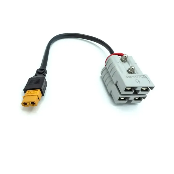 WATTSTUNDE Câble adaptateur AK-XT60-A50.2 XT60 femelle sur 2x Anderson A50