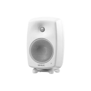 Genelec Enceinte d’étagère G Three – 50 watts, Blanc