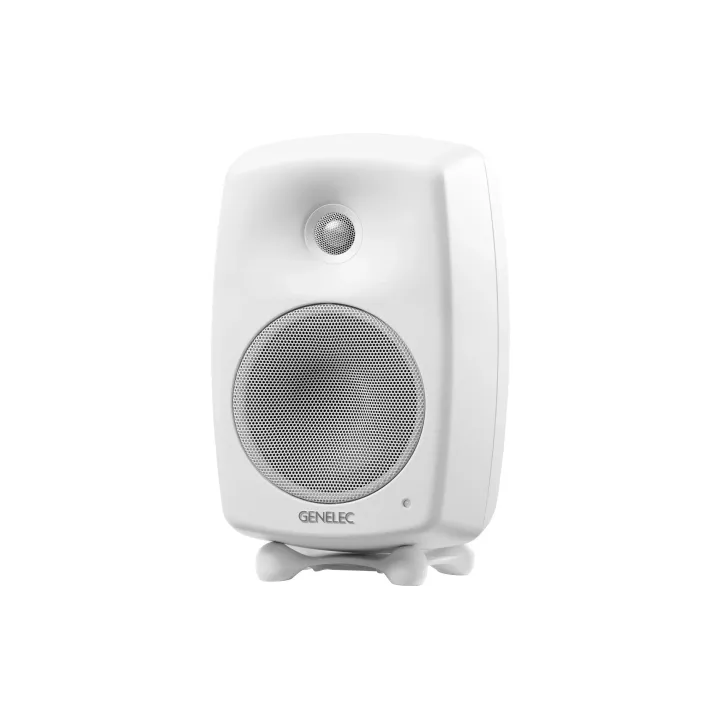 Genelec Enceinte d’étagère G Three – 50 watts, Blanc