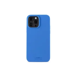 Holdit Coque arrière Silicone iPhone 13 Pro Max Bleu