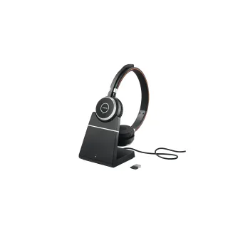 Jabra Casque Evolve 65SE Duo UC avec station de chargement