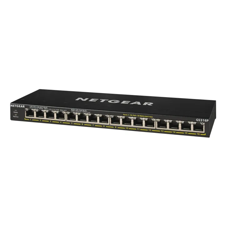 Netgear PoE+ Switch GS316P-100EUS 16 Port