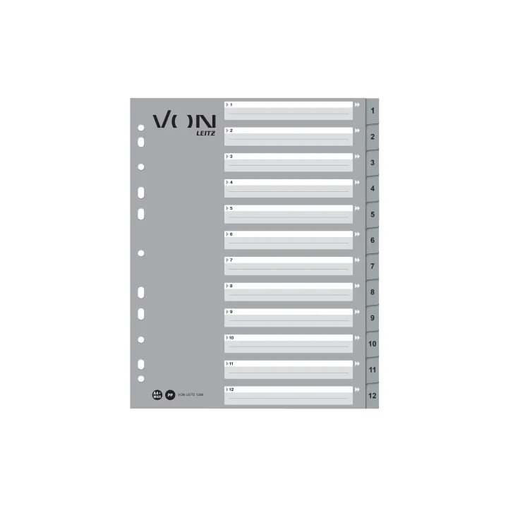 VON Registre A4, 1-12