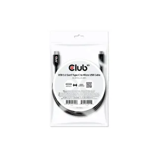 Club 3D Câble USB CAC-1526 USB C - Micro-USB B 1 m