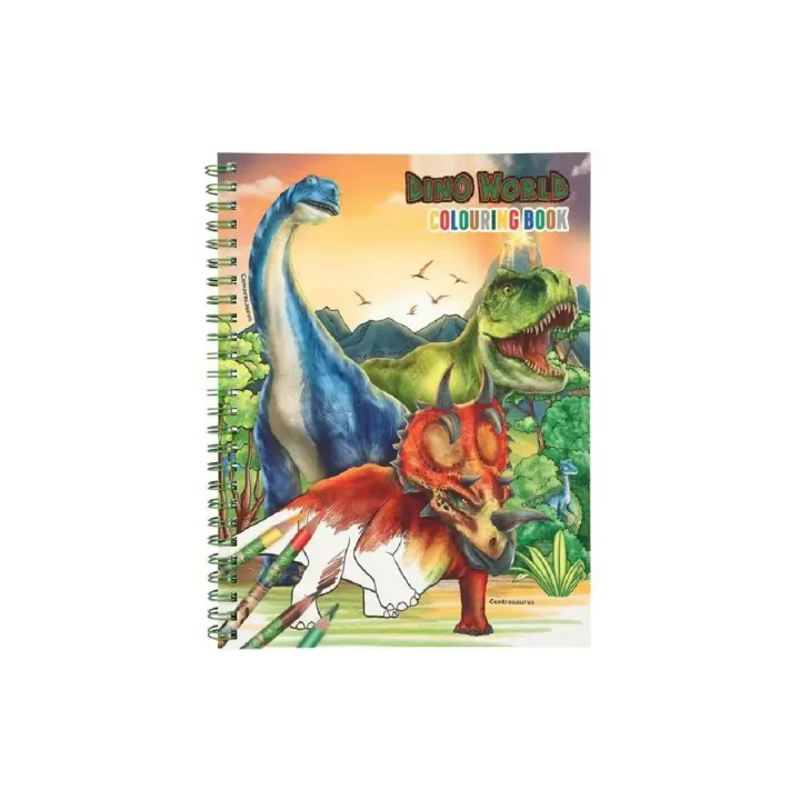 Depesche Cahier à colorier Le monde des dinosaures 30 pages