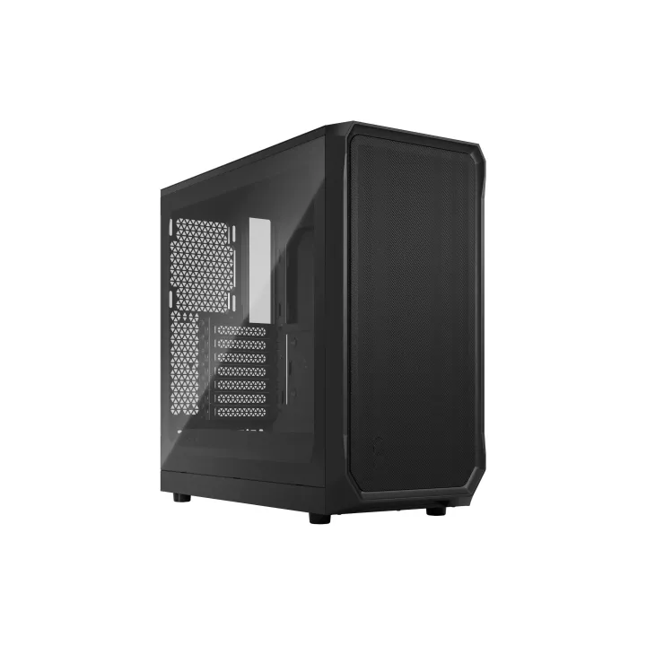 Fractal Design Boîtier d’ordinateur Focus 2 TG Clear Tint Noir