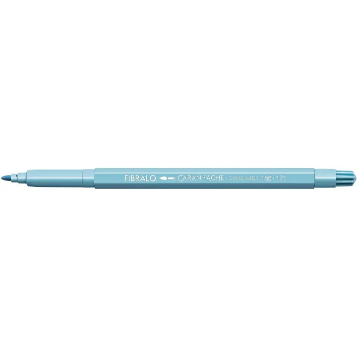 Caran dAche Crayon feutre Fibralo 1 pièce, bleu turquoise