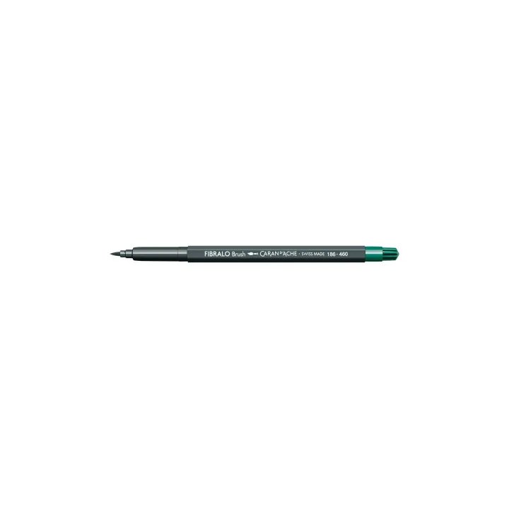 Caran dAche Crayon feutre Fibralo Brush 1 pièce, vert paon