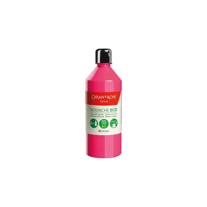 Caran dAche Peinture à l’eau Gouache ECO 500 ml, Magenta fluorescent