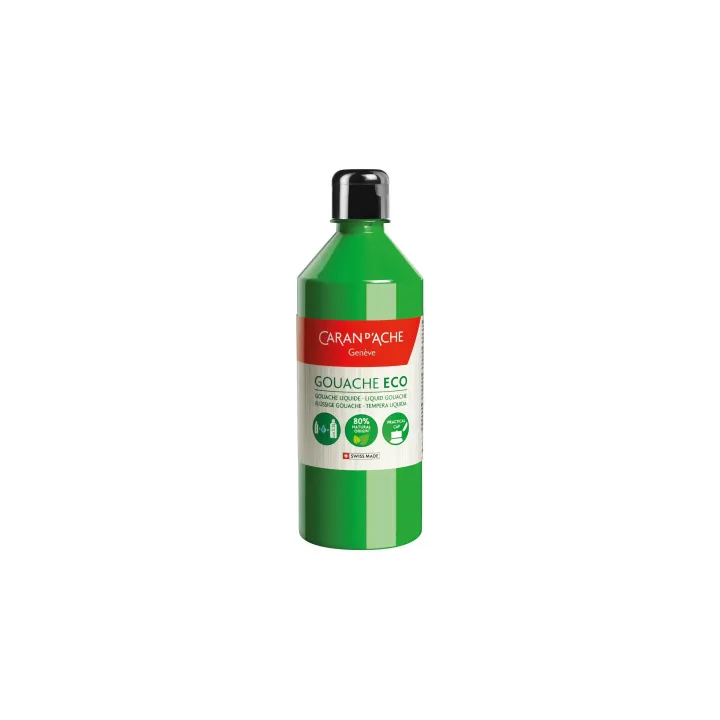 Caran dAche Peinture à l’eau Gouache ECO 500 ml, Vert jaune