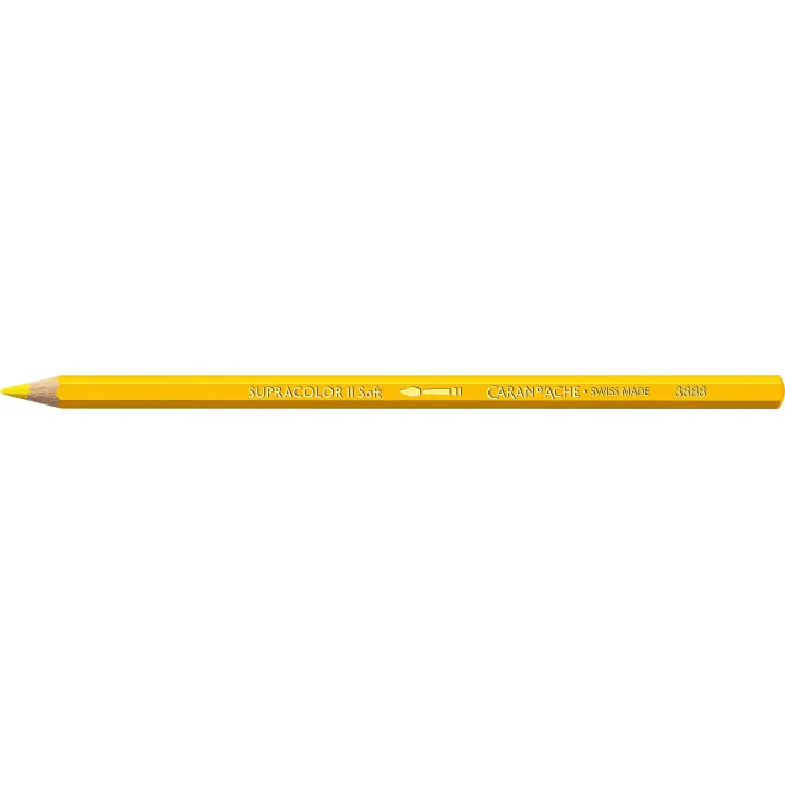 Caran dAche Crayons de couleur Supracolor Jaune, 1 pièce