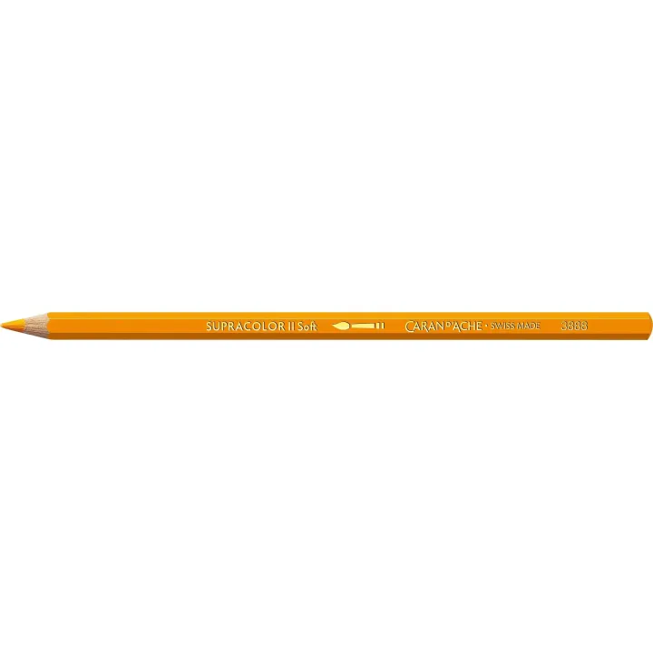 Caran dAche Crayons de couleur Supracolor Orange, 1 pièce