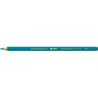 Caran dAche Crayons de couleur Supracolor Bleu cobalt, 1 pièce