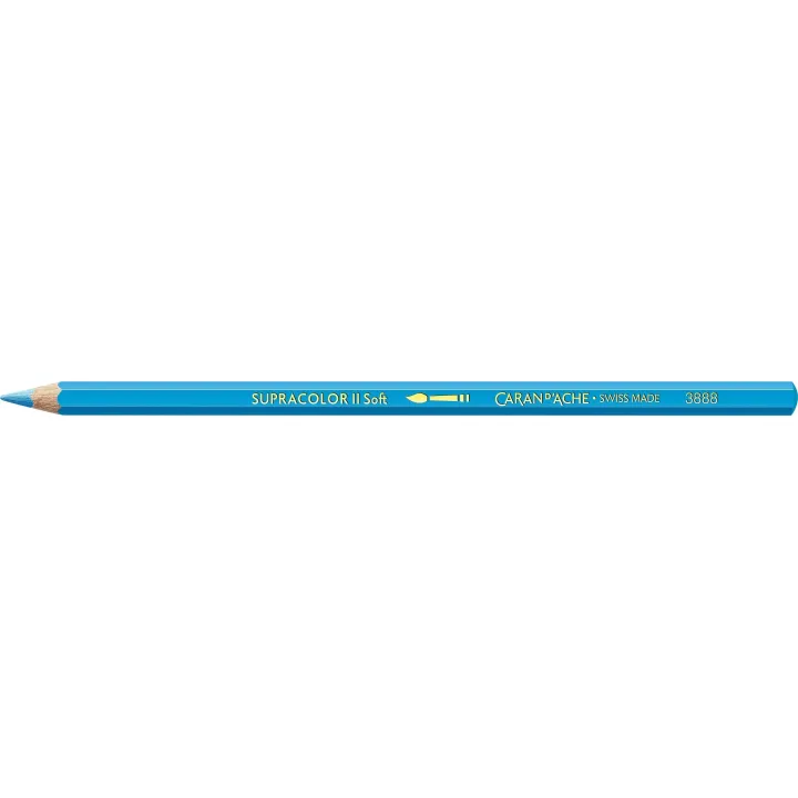 Caran dAche Crayons de couleur Supracolor Bleu clair, 1 pièce