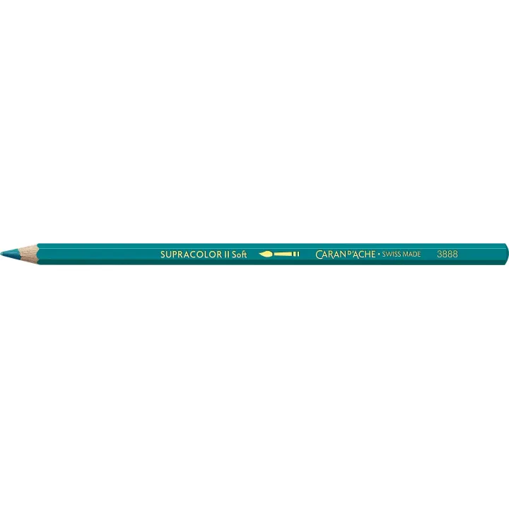 Caran dAche Crayons de couleur Supracolor Vert malachite, 1 pièce