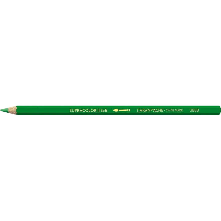 Caran dAche Crayons de couleur Supracolor Vert herbe, 1 pièce