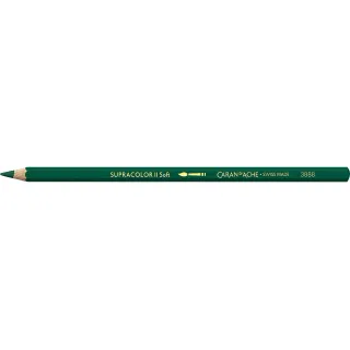 Caran dAche Crayons de couleur Supracolor Vert foncé, 1 pièce