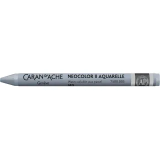 Caran dAche Crayon gras de couleur Neocolor 2 aquarellable Gris