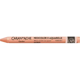 Caran dAche Crayon gras de couleur Neocolor 2 aquarellable Rouge saumon