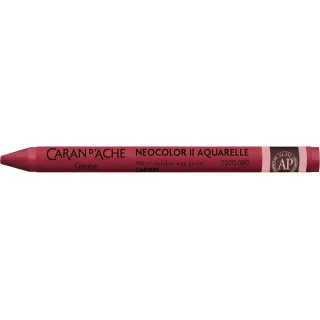 Caran dAche Crayon gras de couleur Neocolor 2 aquarellable Carmin