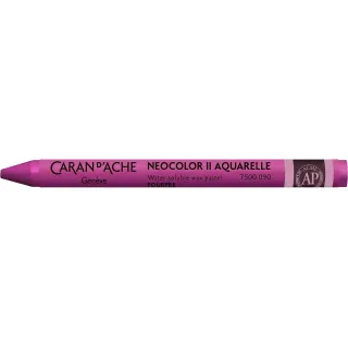 Caran dAche Crayon gras de couleur Neocolor 2 aquarellable Pourpre