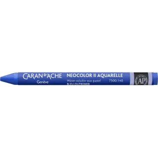 Caran dAche Crayon gras de couleur Neocolor 2 aquarellable Ultramarin