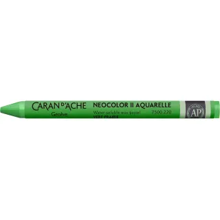 Caran dAche Crayon gras de couleur Neocolor 2 aquarellable Vert herbe