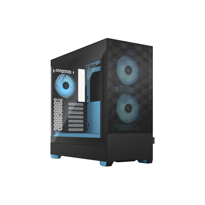 Fractal Design Boîtier d’ordinateur Pop Air RGB TG Cyan