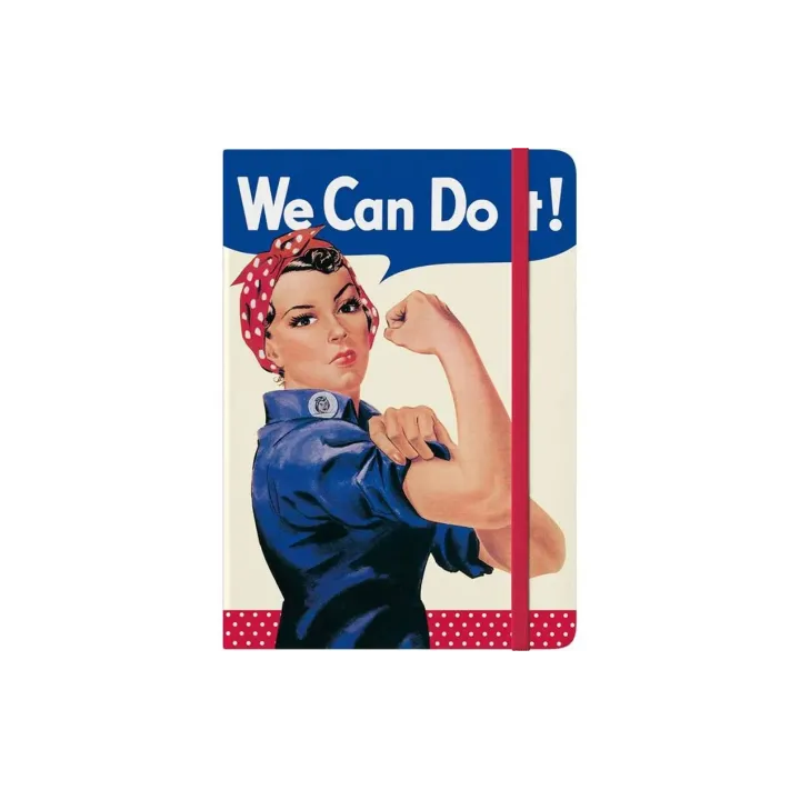 Nostalgic Art Bloc-notes We can do it! A5, Pois, Multicolore