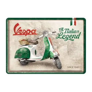 Nostalgic Art Carte postale Vespa 14 x 10 cm