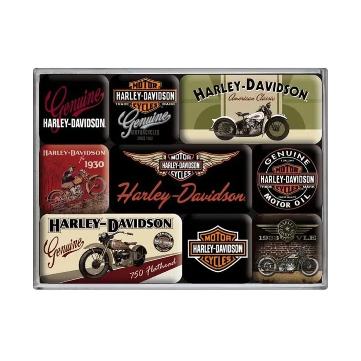 Nostalgic Art Set daimants Harley Davidson 1 Pièce-s, Multicolore