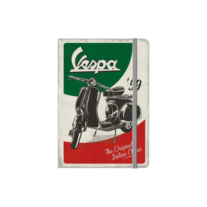 Nostalgic Art Bloc-notes Vespa A5, Pois, Multicolore