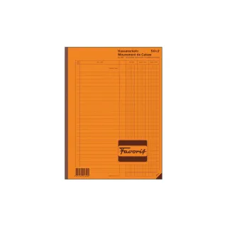 Favorit Cahier autocopiant A4 Trafic de caisse, 50 x 2 feuilles