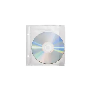 Favorit Housse CD-DVD Clip-Tray Transparent, 10 pièces