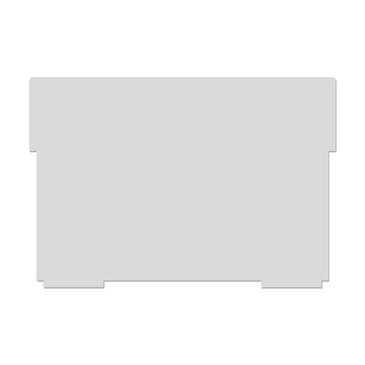Styro Boîte à fiches Plaques pivotantes A4 horizontal, Gris, 2 pièces