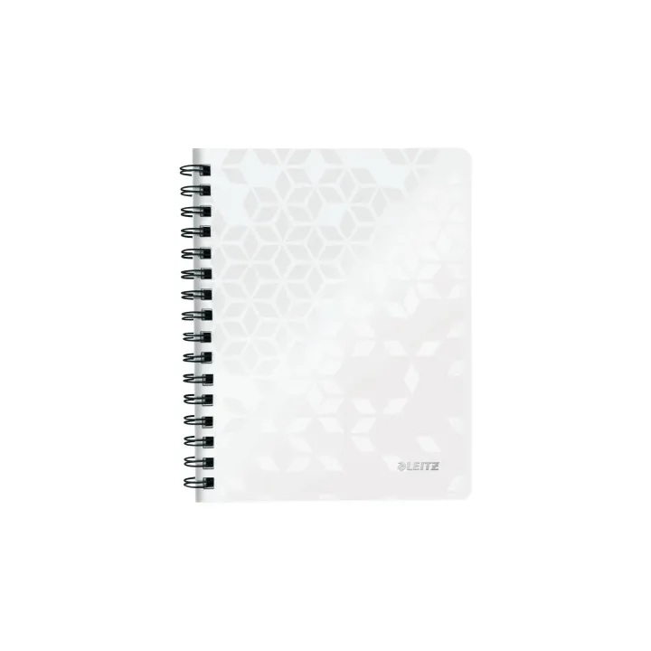 Leitz Carnet de notes WOW College A5, À lignes, Blanc