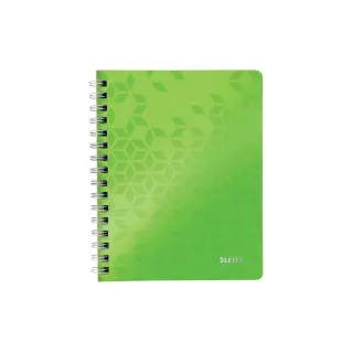 Leitz Carnet de notes WOW College A5, À carreaux, Vert