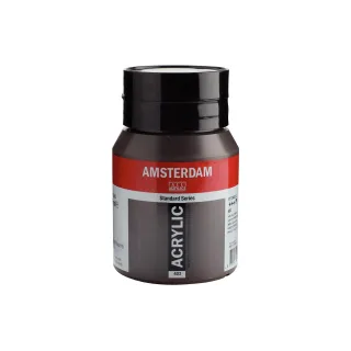 Amsterdam Peinture acrylique Standard 403 Marron semi-opaque, 500 ml