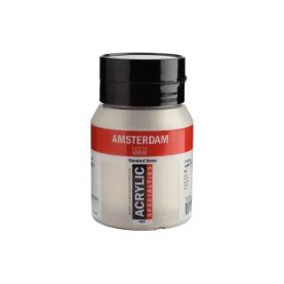 Amsterdam Peinture acrylique Standard 800 Argent semi-opaque, 500 ml