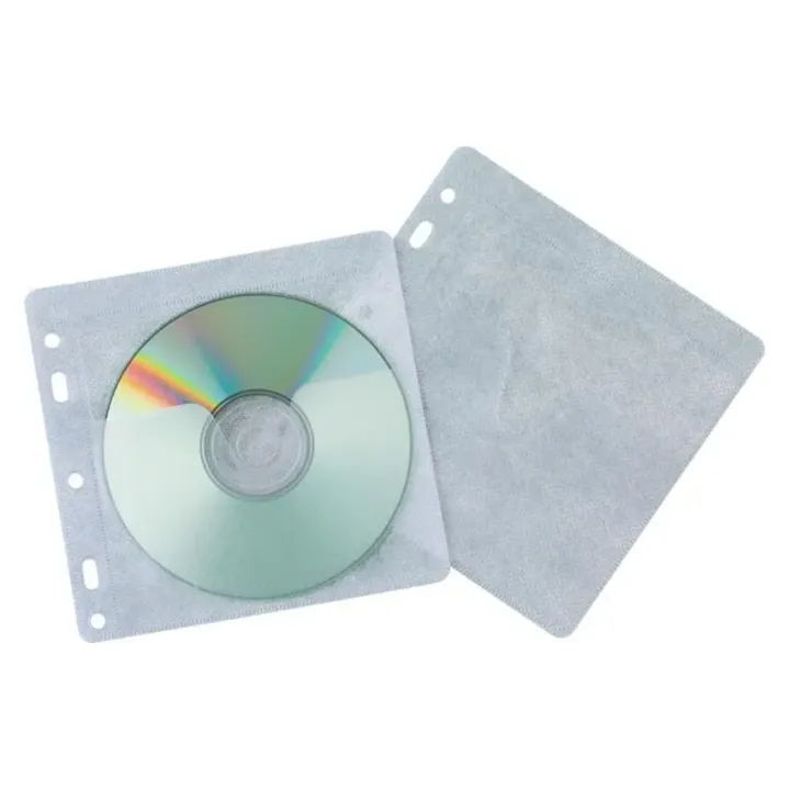 CONNECT Housse CD-DVD Transparent40 pièces