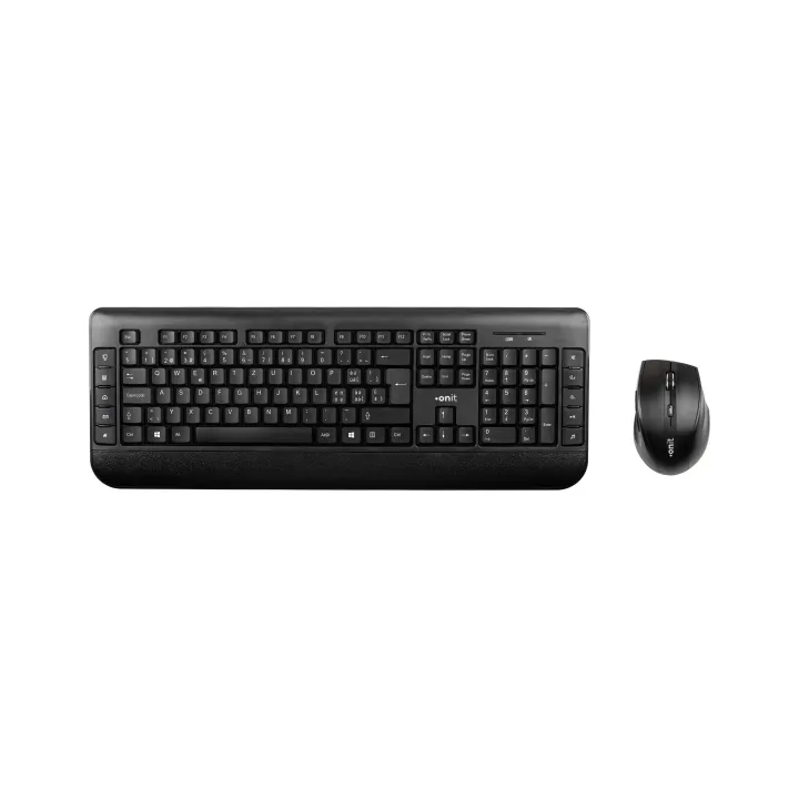 onit Ensemble clavier-souris Mise en page CH sans fil