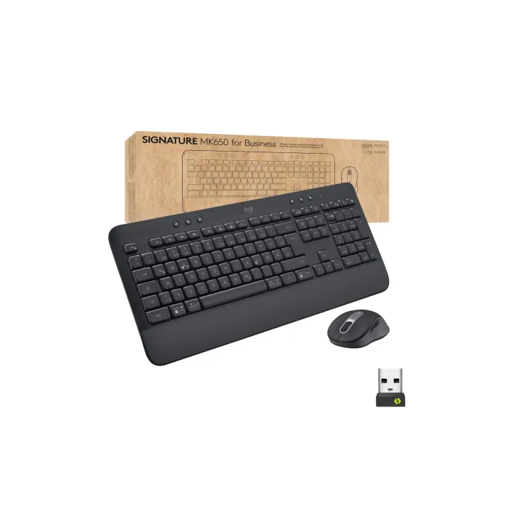 Logitech Ensemble clavier-souris MK650 Combo for Business