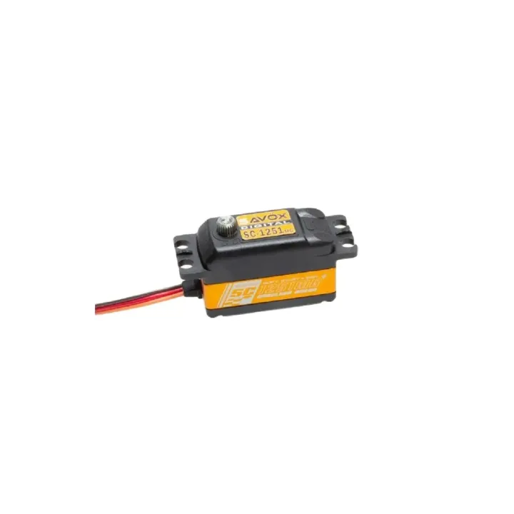 Savöx Low Profile Servo SC-1251MG+ 9 kg, 0.09 s, Digital