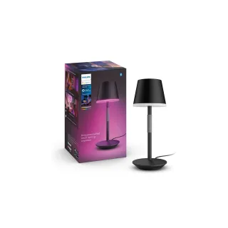 Philips Hue White & Col. Amb. Go Lampe de table portable noire 370 lm