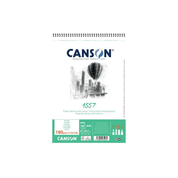 Canson Carnet de dessin A4 +, 30 feuilles