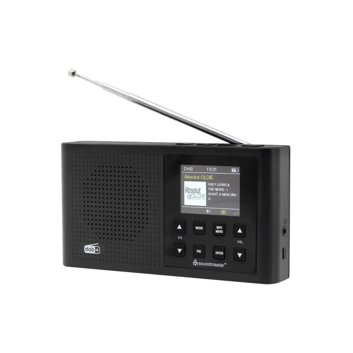 soundmaster Radio DAB+ DAB165SW Noir